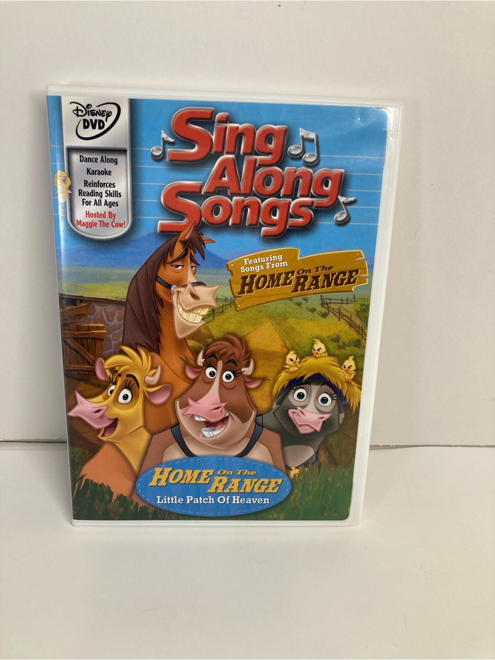 Disney Sing Along Songs DVD Home on The Range Little Patch of Heaven 2004